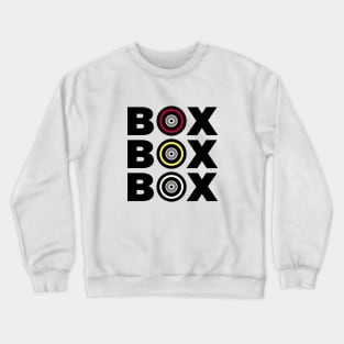 Box box box f1 pit stop Crewneck Sweatshirt